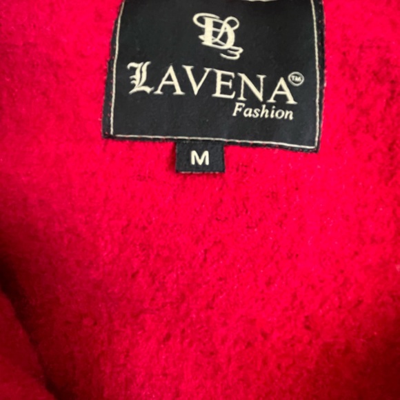 Unique Lavena boiled wool coat - Picture 2 of 4